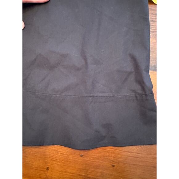 Theory Womens Size Small Cotton Black Sleeveless Shell Style Dayne Back Buttons - Picture 5 of 7